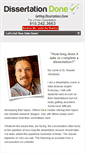 Mobile Screenshot of dissertationdone.com